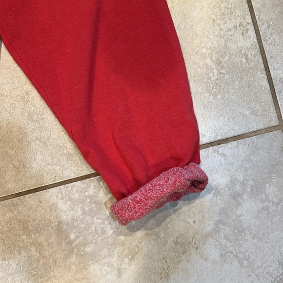 Y2K Colosseum Wisconsin Badgers Crop Capri Sweatpants Joggers L Sweats - Picture 5 of 6